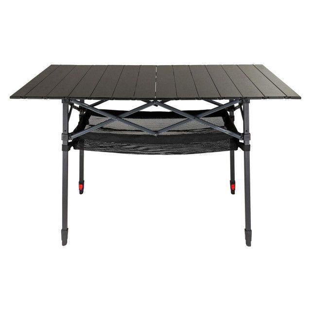 MESA DE CAMPING PINNACLE DE ALUMINIO NEGRO