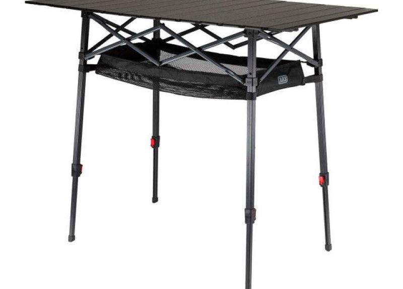 MESA DE CAMPING PINNACLE DE ALUMINIO NEGRO
